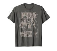 Kiss - Allez et Aime-Moi T-Shirt, Homme, Asphalte, 3XL
