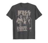 Kiss - Allez et Aime-Moi T-Shirt, Homme, Chiné Foncé, 3XL