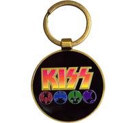Kiss - "Army / Logo & Icons" Porte-clés double face RO12244 (taille unique) (Noir/Multicolore)