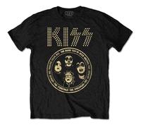 Kiss Band Circle Autorisé T-shirt Hommes