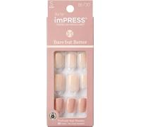 Kiss Bare But Better Short Simple Pleasure Nails 30 pièces - Lot de 3