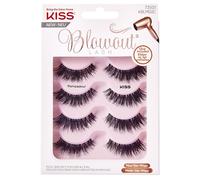KISS Blowout Lash Lot de 4 paires Pompadour