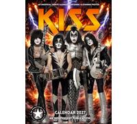 KISS Calendrier mural 2027 A3 Hommage non officiel