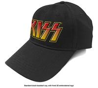 Kiss Casquette Classic Logo Unisexe Taille unique Noir