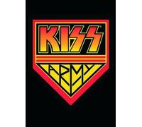 Kiss - Carte postale "Army" RO7819 (taille unique) (Noir/Rouge/Jaune)