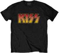 Kiss Classic Logo Black S T-shirt