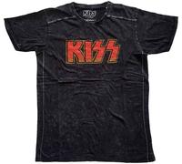 Kiss Classic Logo Black XL T-shirt
