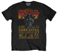 Kiss 'Cobra Arena '76' (Noir) Eco T-Shirt - OFFICIEL