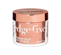 KISS COLORS & CARE Edge Fixer Cire de bord pour cheveux infusée à la biotine B7 Tenue maximale 24 heures Pêche douce