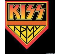 Kiss - Dessous de verre "Army Pennant", liège RO8447 (Taille unique) (Noir/Jaune)