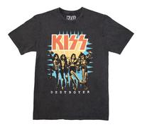 KISS Destroyer 3D Logo Autorisé T-shirt Hommes