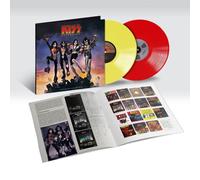 Kiss - Destroyer - Exclusive Limited Edition Red & Yellow Colored Vinyl 2LP w/ Booklet