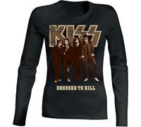 Kiss - Dressed to Kill t-shirt à manches longues pour femmes