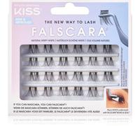 KISS Falscara Wisp faux-cils en touffe à coller Natural Wispy Wisps 24 pcs