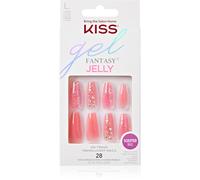 Kiss Gel Fantasy Jelly Faux Ongles Be Jelly 28 Pcs