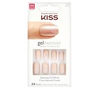 Kiss Gel Fantasy Nails - Rush Hour C, 1er Pack (1 x 24 pièces), Couleurs Assorties