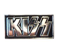 KISS Heavy Metal Rock Groupe Broche en métal émaillé