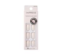 KISS imPRESS Color Gel Kit d'ongles en gel, pointe rose, avec technologie PureFit, manucure de couleur sans polissage, comprend un tampon de préparation, une mini lime, un bâton à cuticules et 30 faux