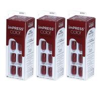 KISS imPRESS® Color Press-on Manicure Faux-Ongles Autre 3x1 pc(s)