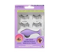 KISS imPRESS Pre-glued Strip Lash Kit 03 Classy Wispy