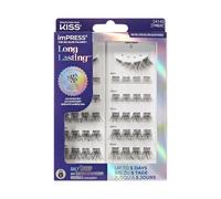 KISS imPRESS Kit de cils autocollants Demi Bold - 48 clusters de cils autocollants