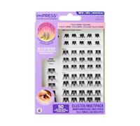 Kiss imPress Lot de 50 cils auto-adhésifs en faux vison