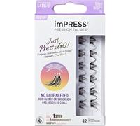KISS imPRESS Press-On Falsies Edgy Wispy Single Pack 12 Pce 12 Pce