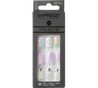 KISS Impress Press On Nails One Step Manucure New Premium Sweet Life Short