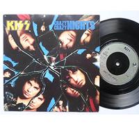 Kiss - Kiss Crazy Crazy Nights 7" Vertigo KISS7 EX/EX 1987 picture sleeve