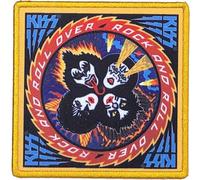 Kiss - Kiss Patch Rock And Roll Over Album Cover Band Logo Nouveau Officiel Printed Size One Size