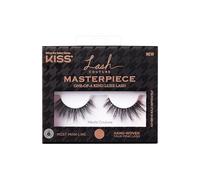 Kiss Lash Couture Masterpiece Faux Eyelashes Style 02, « Haute Couture », One of-a-Kind Luxe Lash, Tissé à la Main Faux Mink Synthetic Faux Eyelashes, 1 paire