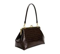 Kiss Lock Bag - PU Leather Messenger | Shoulder Bag