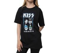 Kiss - "Made For Lovin' You" T-shirt pour enfants RO3659 (158-164) (Noir)