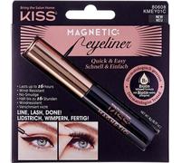 KISS Magnetic Lash Collection Eyeliner magnétique Noir Anti-boulochage Infusion de biotine avec pinceau de précision