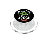 Kiss Me I'm A Judge - Drôle St Patricks Day 2020 Judge's PopSockets PopGrip pour MagSafe