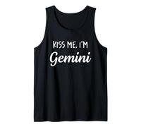 Kiss me, I'm Gemini - Horoscope drôle Zodiaque Débardeur