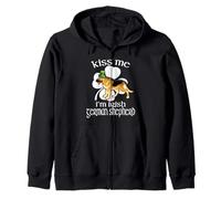 Kiss Me I'm Irish German Shepherd Dog Funny St Patricks Day Sweat à Capuche