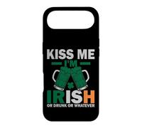 Kiss Me Im Irish Or Drunk Or Whatever | St Patricks Day Coque pour iPhone Air