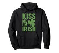 Kiss Me I'm Irish Shamrock, St Patrick Day pour Homme et Femme Sweat à Capuche