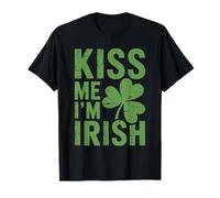Kiss Me I'm Irish Shamrock, St Patrick Day pour Homme et Femme T-Shirt
