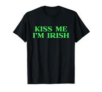 Kiss Me Im Irish Shirt for Men Women, Funny St Patricks Day T-Shirt