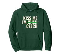 Kiss Me I'm Irish Tchèque - Drôle de la Saint-Patrick Sweat à Capuche
