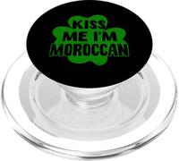 Kiss Me I'm Maroc Costume marocain pour la Saint-Patrick PopSockets PopGrip pour MagSafe