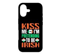 Kiss Me I'm Pretending to Be Irish | St Patricks Day Coque pour iPhone 17