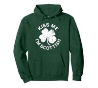 Kiss Me I'm Scottish Shirt Men Women Kids St Patrick Day Sweat à Capuche