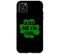 Kiss Me I'm Thai Costume Amusant pour la Saint-Patrick Coque pour iPhone 11 Pro Max