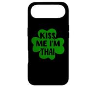 Kiss Me I'm Thai Costume Amusant pour la Saint-Patrick Coque pour iPhone Air