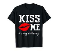 Kiss Me It's My Birthday Shirt - T-shirt d'anniversaire amusant et mignon T-Shirt