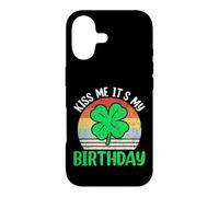 Kiss Me Its My Birthday | St Patricks Day Coque pour iPhone 17