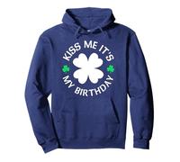 Kiss Me It's My Birthday St Patrick's Day Sweat à Capuche